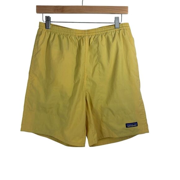 Patagonia Other - Patagonia Baggies Swim Shorts Trunks Mesh Lined Yellow Vintage 90's Mens M